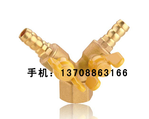 黃銅內(nèi)螺紋雙接管防泄漏燃氣球閥