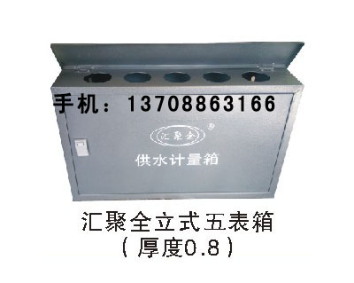 匯聚全立式五表箱